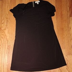 MICHAEL Michael Kors Black Mini T Shirt Dress